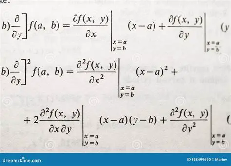 Mathematical Formulas and Equations