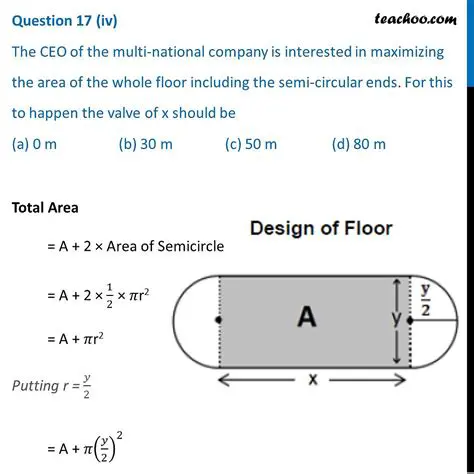 Maximizing the Area of the Run