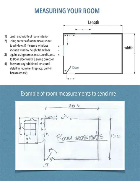 Measure the room carefully