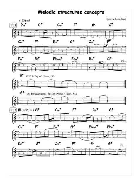 Melodic Frequency and Structure