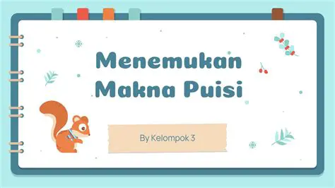 Membaca dan Mengerti Makna Puisi