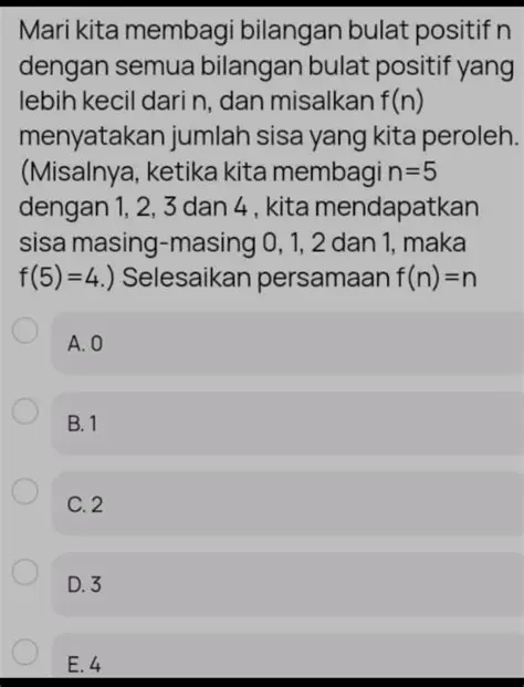Membagi Bilangan dengan Menggunakan Kertas