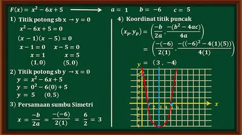 Membuat Grafik Fungsi Kuadrat