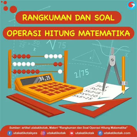 Mengenal Operasi Matematika Dasar