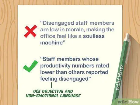 Menggunakan Bahasa yang Objektif