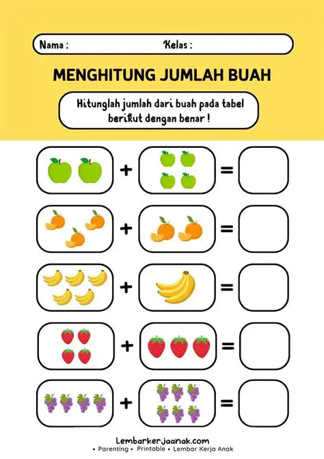 Menghitung Jumlah Buah Lainnya