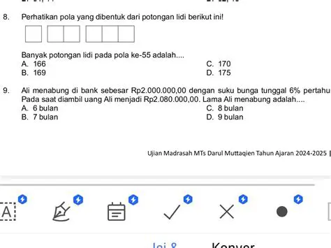 Menghitung Lama Menabung dengan Bunga