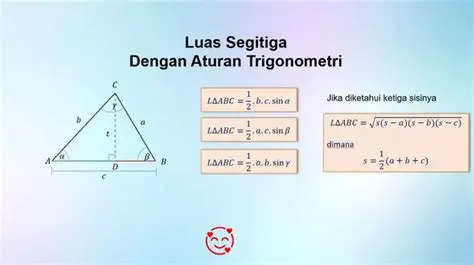Menghitung Luas Alas Segitiga ABC