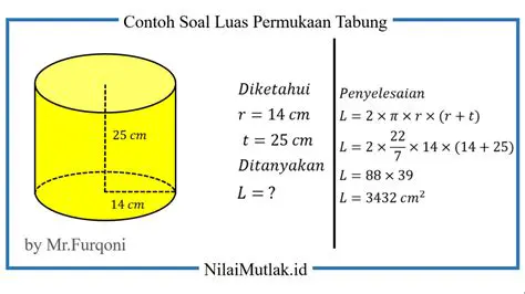 Menghitung Luas Permukaan dan Volume Tabung