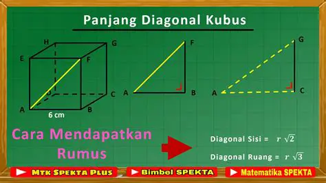Menghitung Panjang Diagonal Kedua