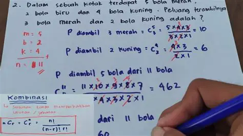 Menghitung Peluang Munculnya Warna Bola