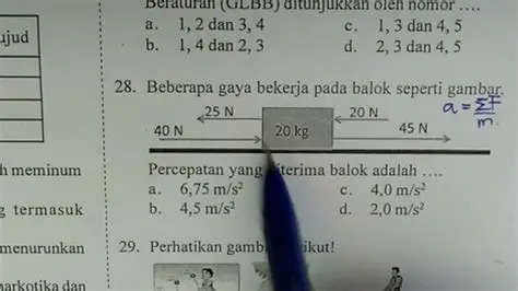 Menghitung Percepatan Benda