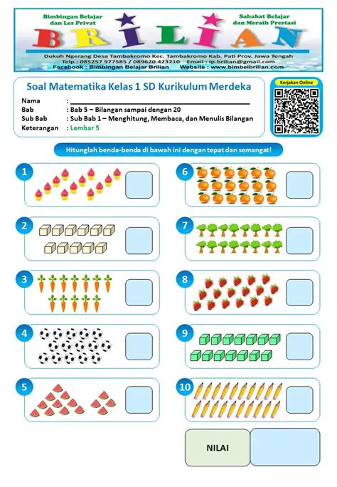 Menghitung Pilihan Jawaban Soal Matematika dengan Kombinasi