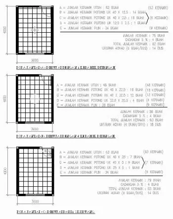 Menghitung Potongan Keramik