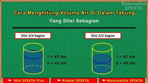 Menghitung Volume Air yang Harus Ditambahkan ke Akuarium