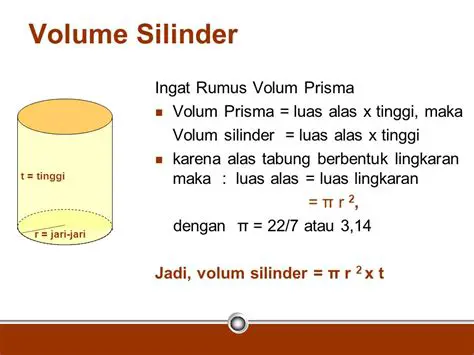 Menghitung Volume Silinder dari Kayu