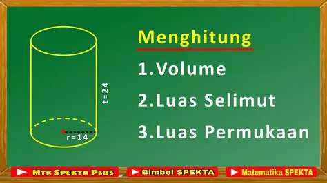 Menghitung Volume Tabung dengan Luas Selimut yang Diketahui