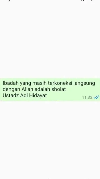 Menghubungkan dengan Allah