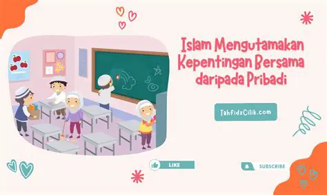 Mengutamakan Kebajikan Pribadi