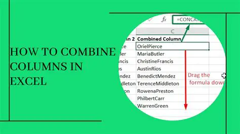 Merging columns or rows that are not similar