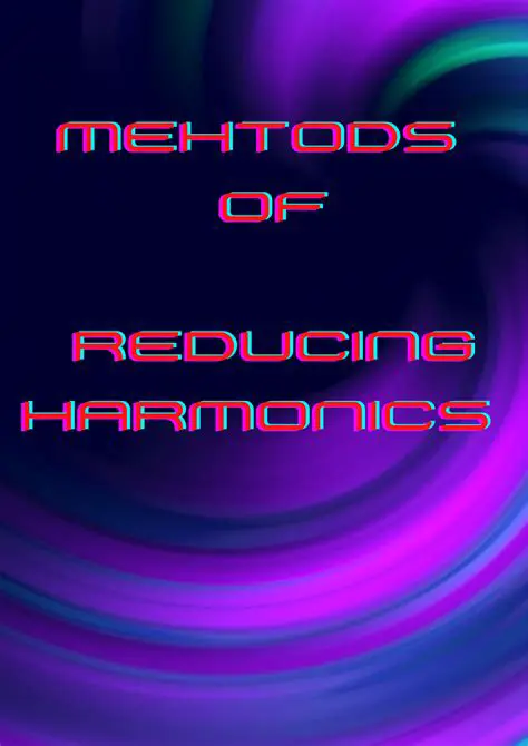 Methods for Reducing Harmonics