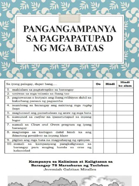 Mga Batas at Regulasyon sa Pagiging Mamamayan