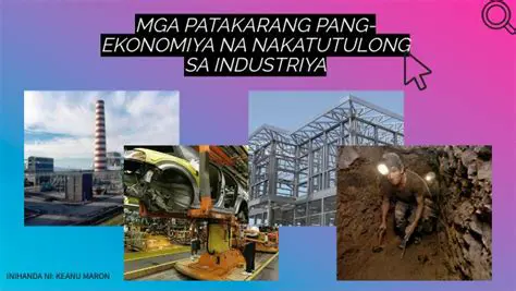 Mga Impakto ng Industriya ng Ekonomiya