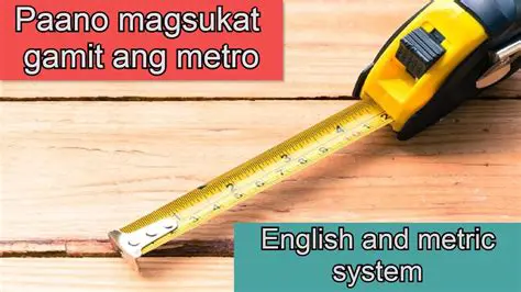 Mga Karaniwang Unit of Measure