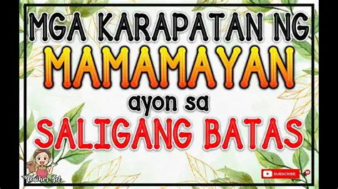 Mga Karapatan ng Mamamayan