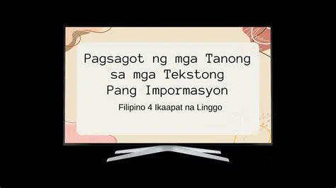 Mga Katanungan at Pagsagot