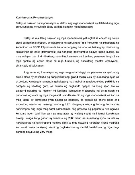Mga Konklusyon sa Pagbabalita ng mga Bagyong Egay