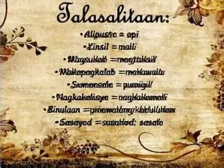 Mga Konsekuensiya ng Alipusta at Linsil