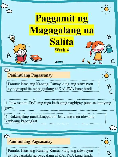 Mga Pahayagang Pambayan at Paggamit ng Salita