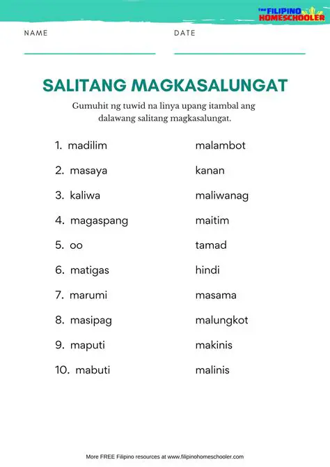 Mga Pangungusap at Kanilang Kahulugan