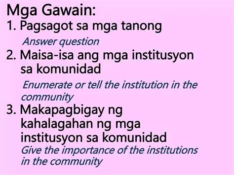 Mga Sambayanan sa Mga Halimbawa