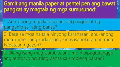 Mga Suliranin at Pagtutulungan