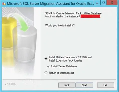Microsoft SQL Server Migration Assistant for Oracle Extension Pack
