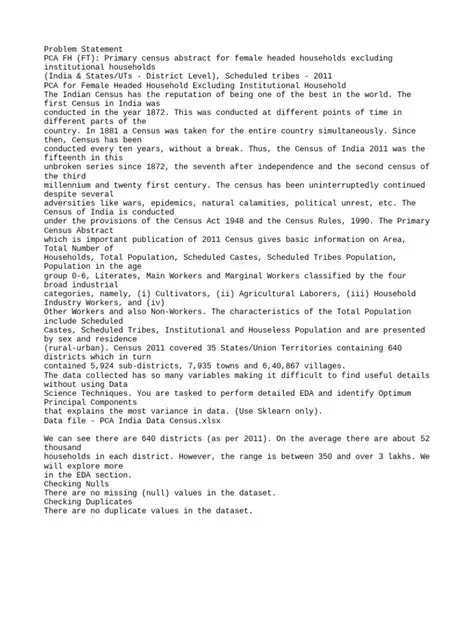 Missing or duplicate values