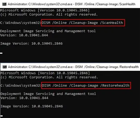 Missing or incorrect configuration files