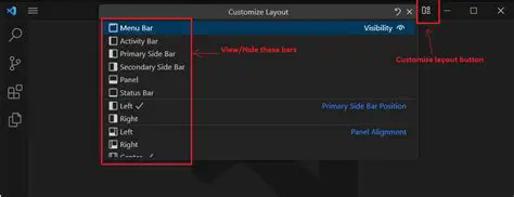 Missing sidebar name and description