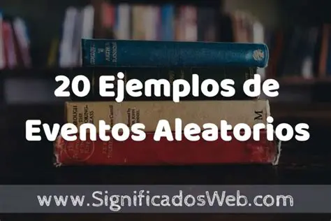 Modelado de eventos aleatorios