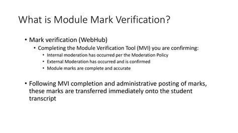 Module Verification Failure