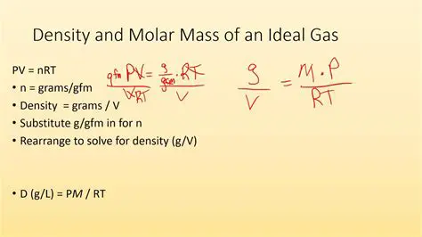 Molecular Weight and Gas Density