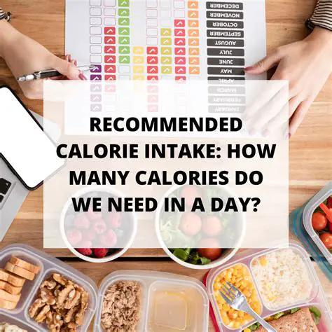 Monitor their calorie intake