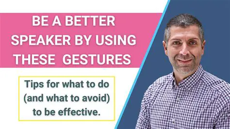 More effective public speaking