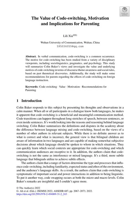 Motivation and Implications