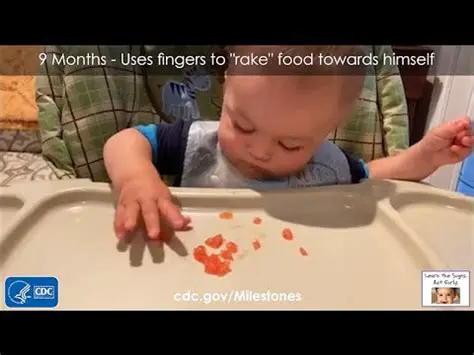 Moving Food Toward Himself