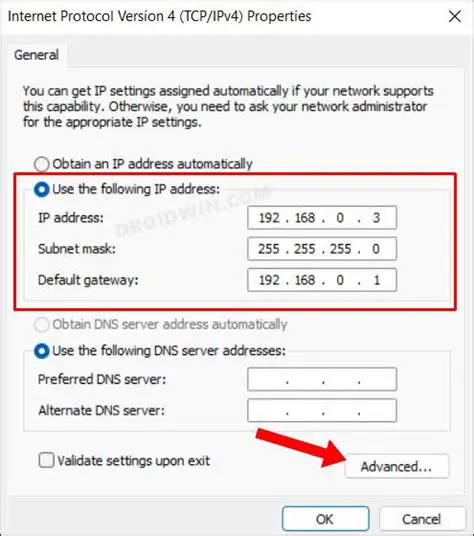 Multiple IP Address Support