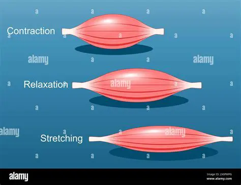 Muscle contraction and relaxation