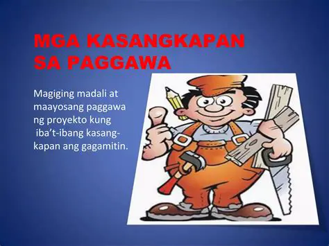 Nagagamit nang wasto ang angkop na mga kasangkapan sa paggawa
